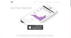 Desktop Screenshot of pokerbankrollapp.com