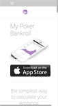 Mobile Screenshot of pokerbankrollapp.com